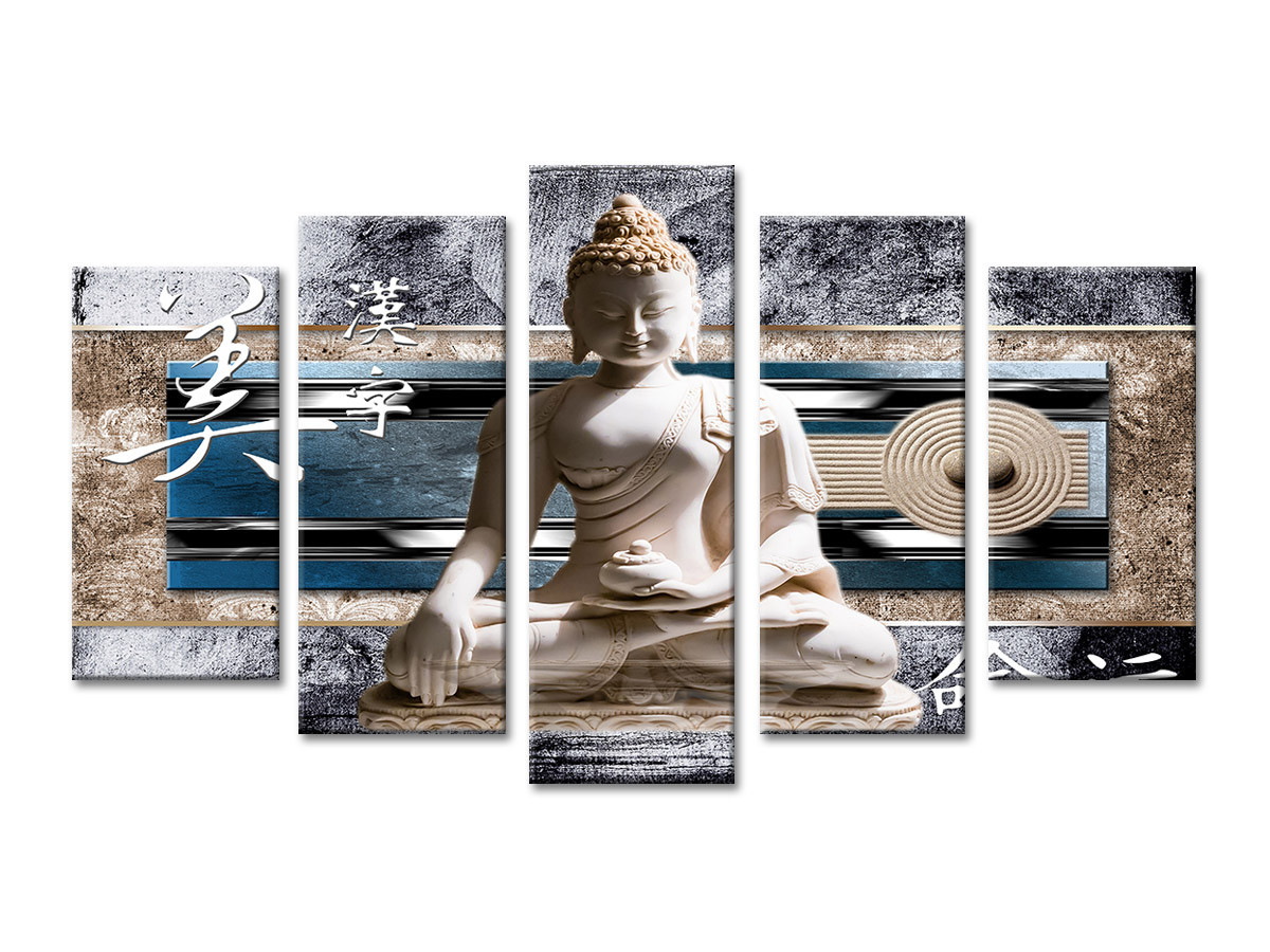 Vente cadre bouddha déco zen élégante sur toile imprimée - Declina