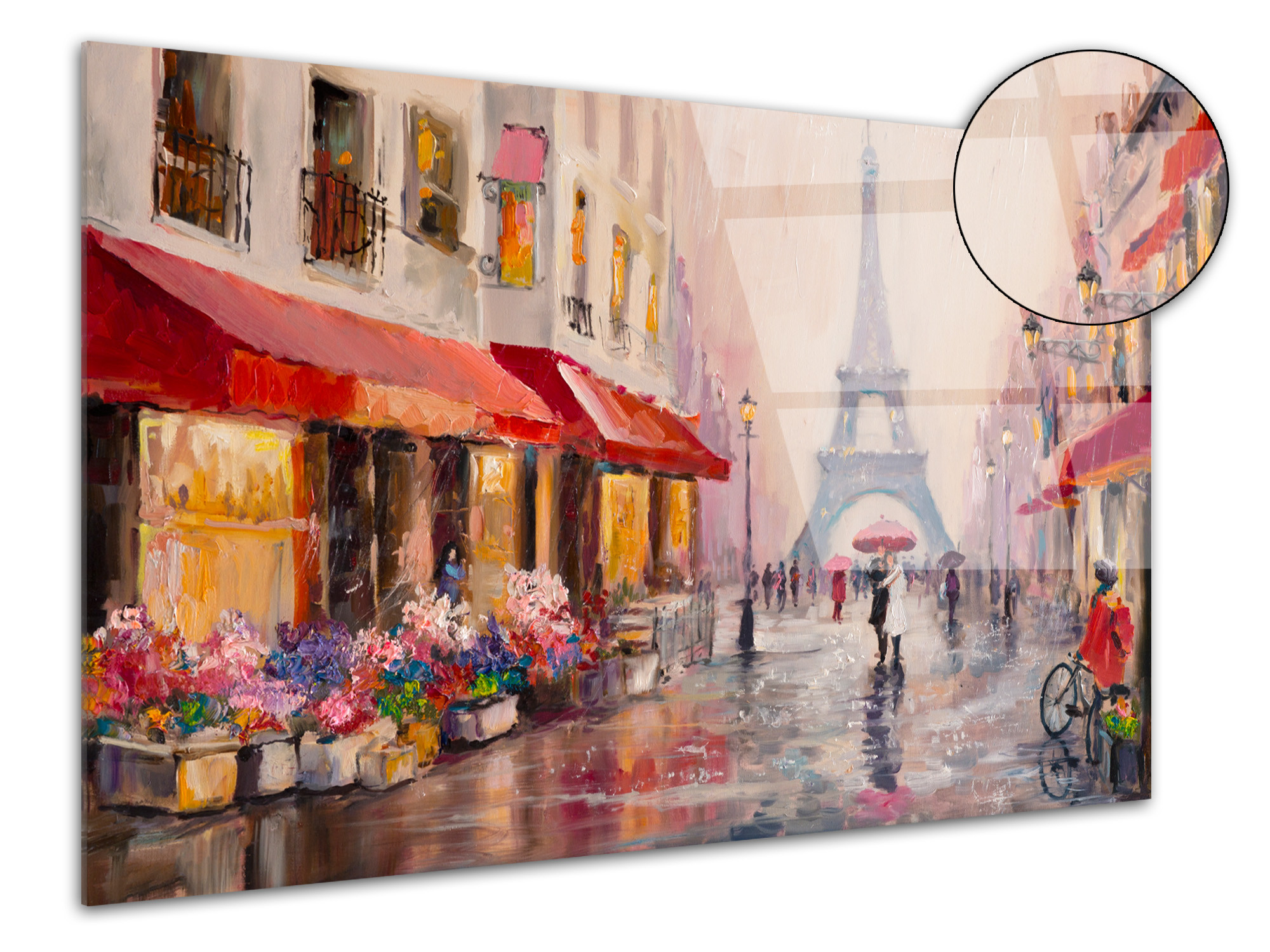 Tableau - Paris en rose - Declina