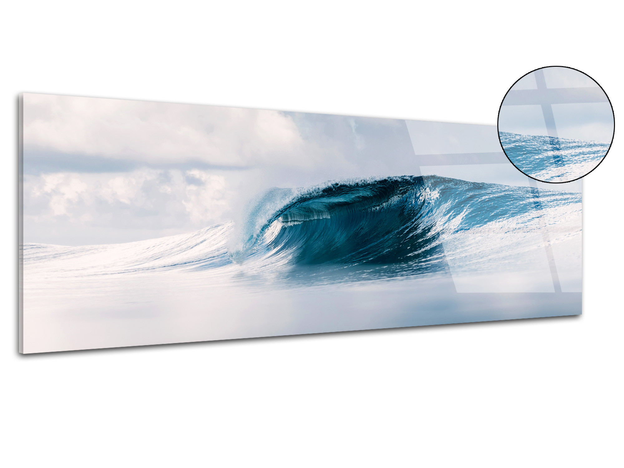 Tableau photo de la vague de Teahupoo - Impression sur plexiglas Declina