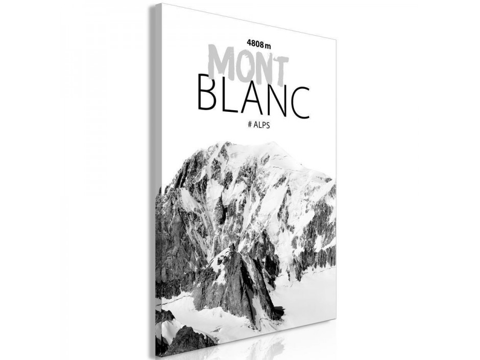 Tableau - Mont Blanc (1 Part) Vertical