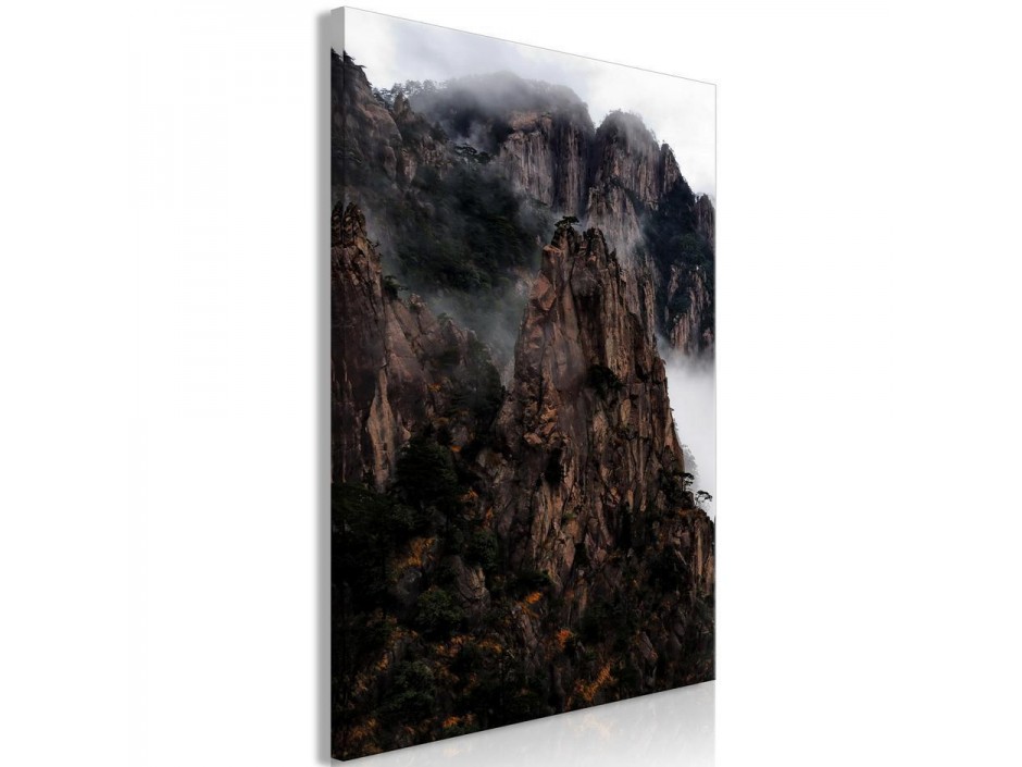 Tableau - Heart of Mountain Landscape (1-part) - Clouds Amid Rocks