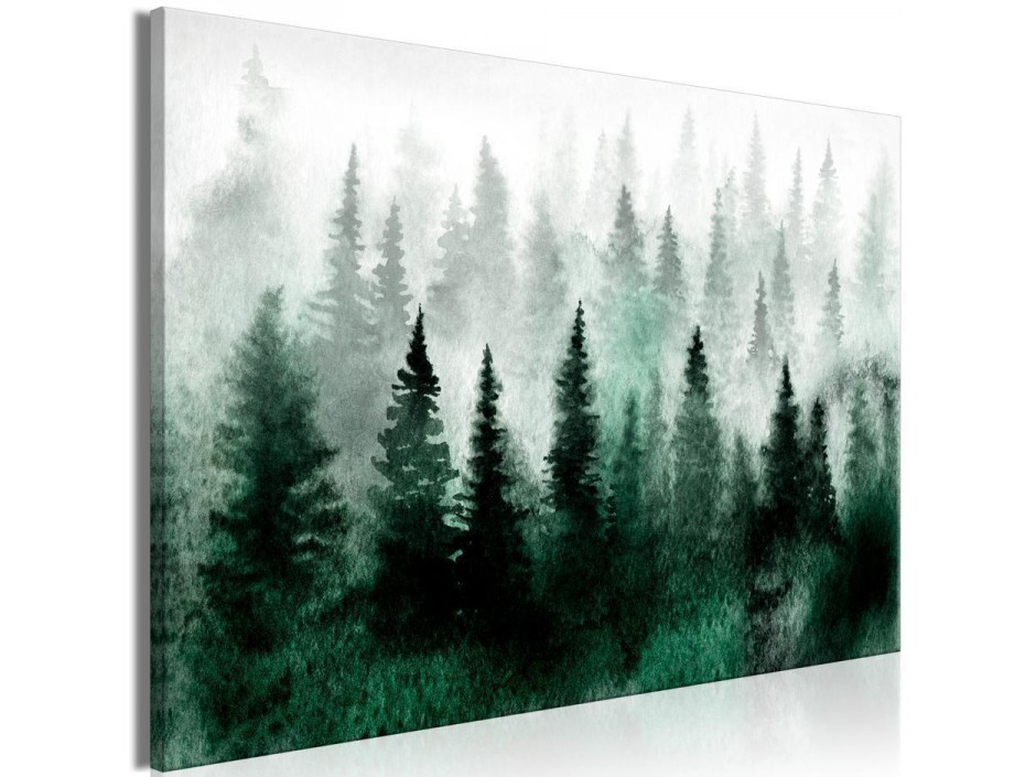 Tableau - Scandinavian Foggy Forest (1 Part) Wide