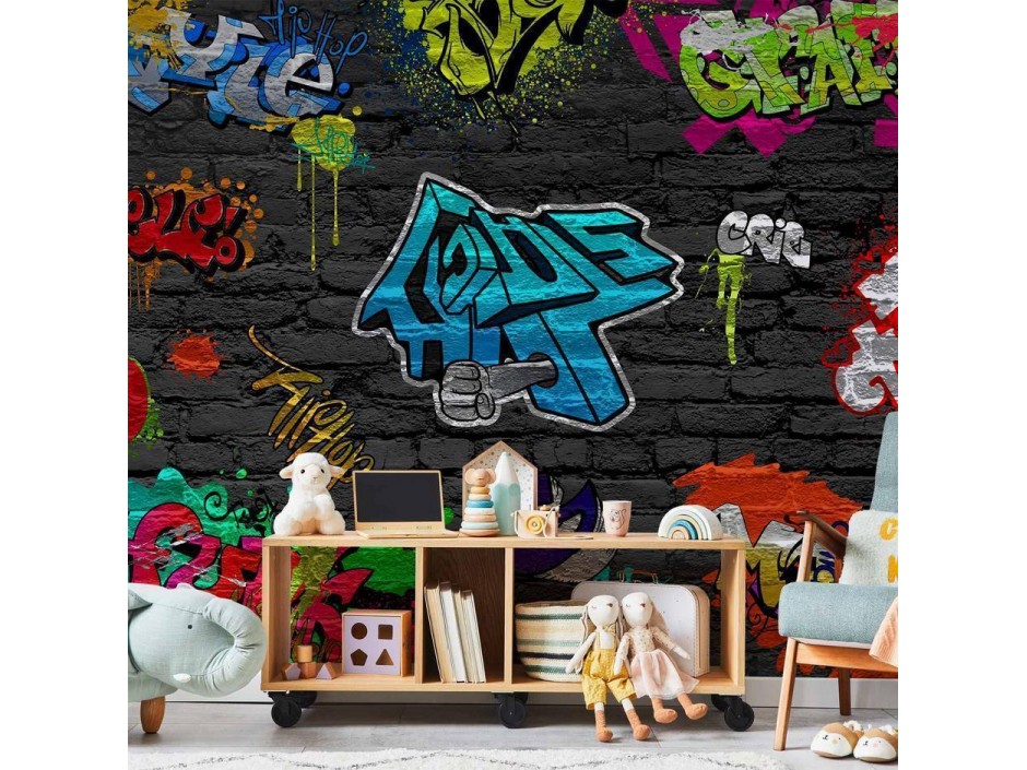 Papier peint - Graffiti wall