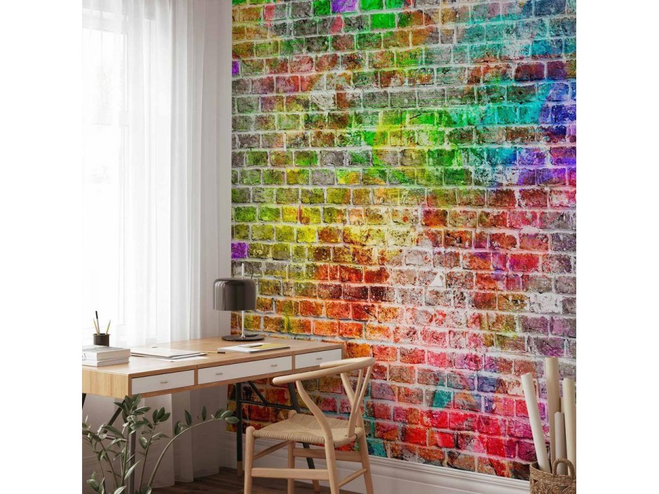 Papier peint - Rainbow Wall