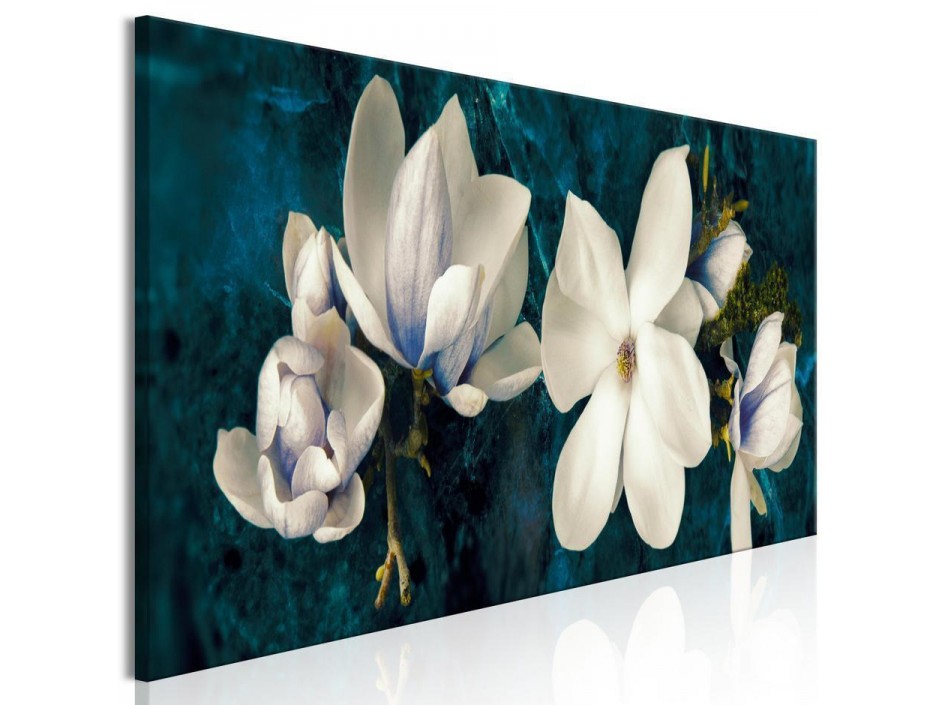 Tableau - Avant-Garde Magnolia (1 Part) Narrow Turquoise