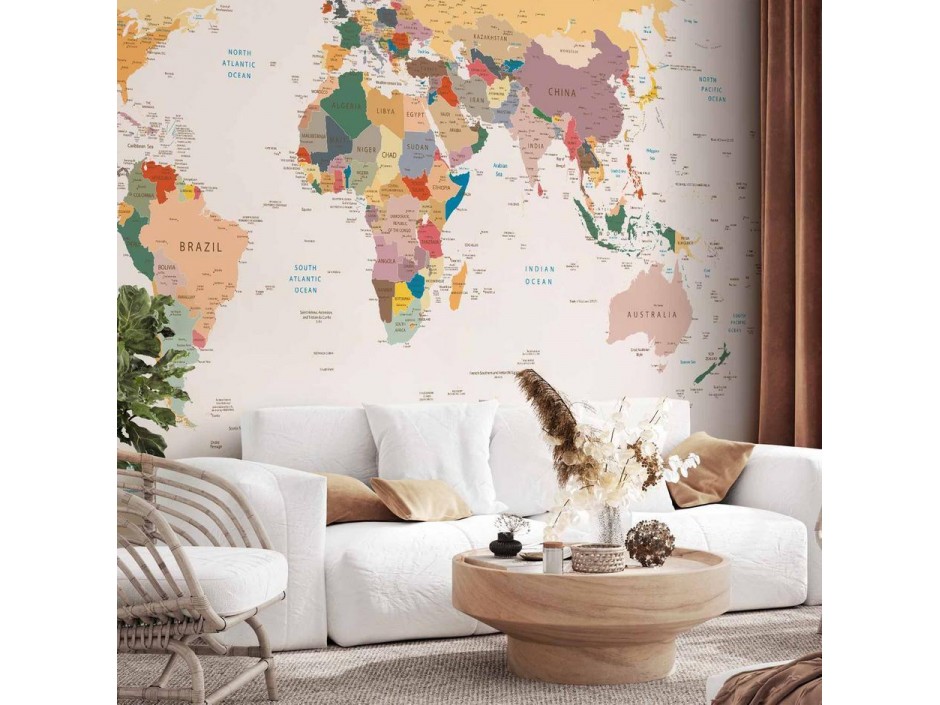 Papier peint - World Map