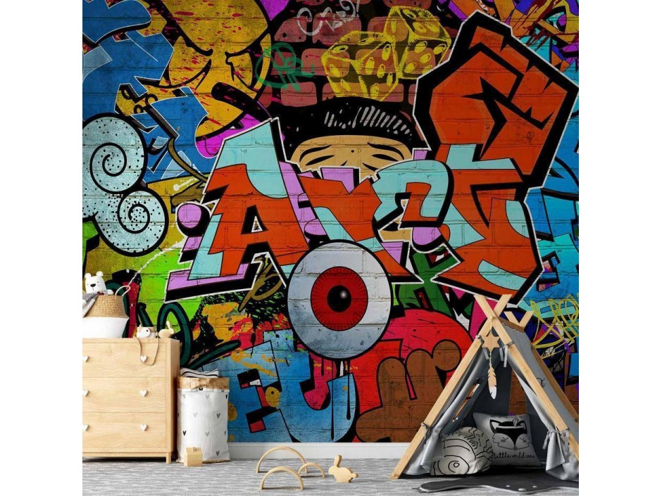 Papier peint - Graffiti art