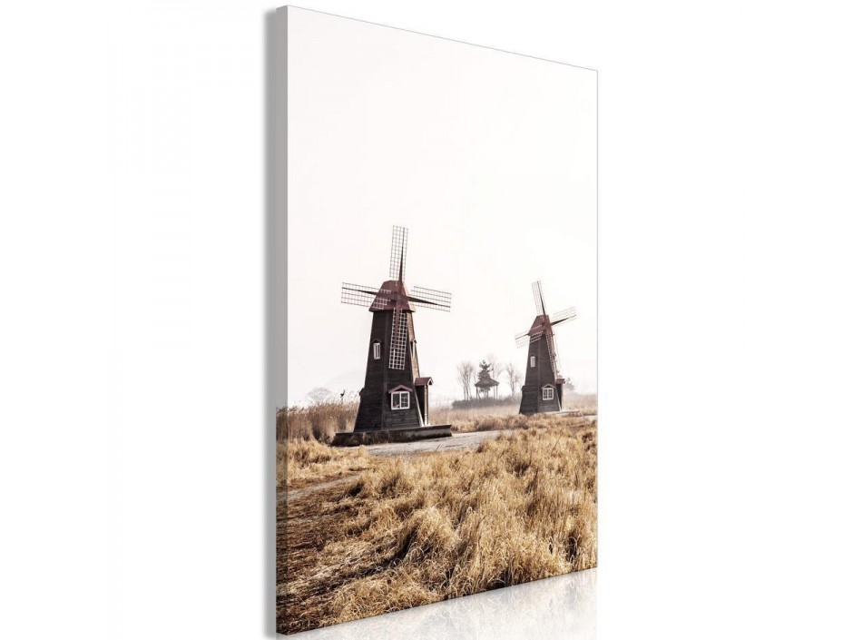 Tableau - Wooden Windmill (1 Part) Vertical