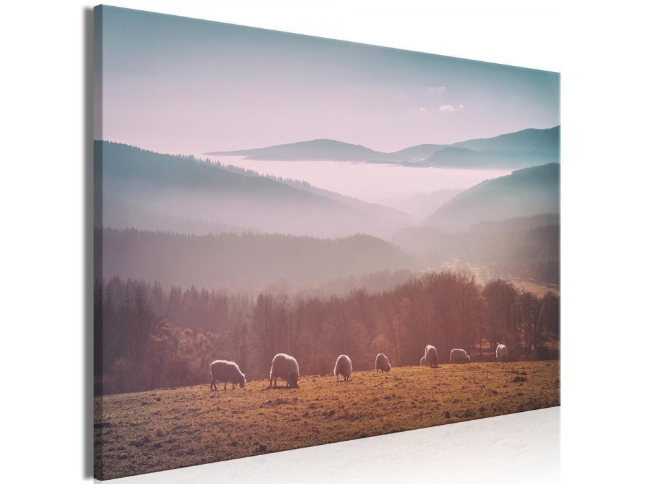 Tableau - Sheep in Mountain Landscape (1-part) - Animals in Nature