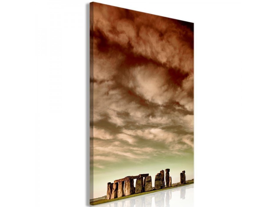 Tableau - Clouds Over Stonehenge (1 Part) Vertical