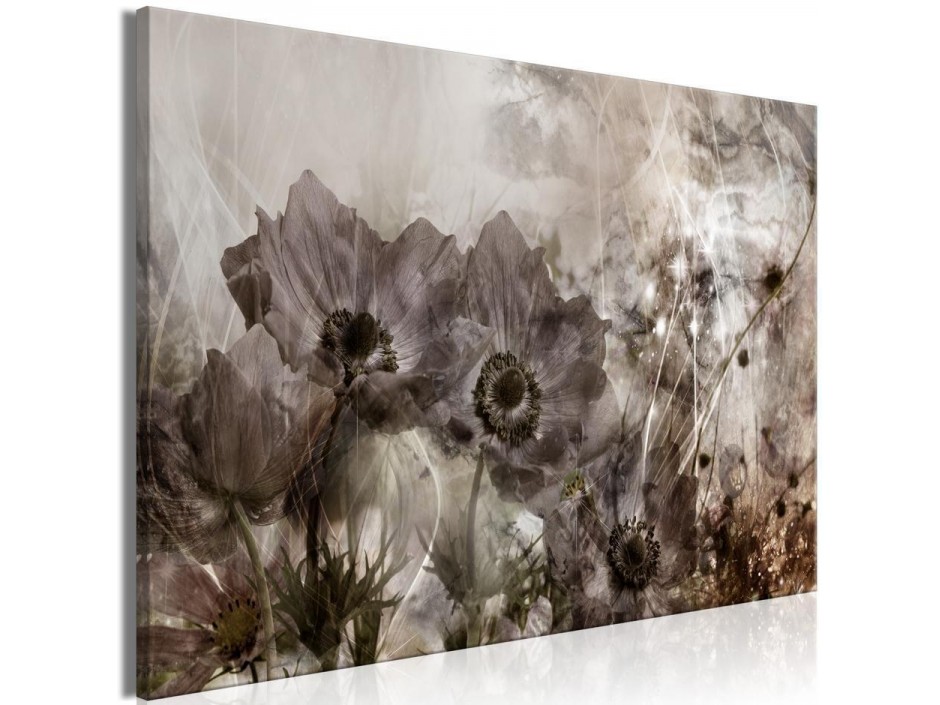 Tableau - Anemones in Sepia (1 Part) Wide