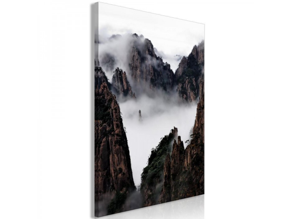 Tableau - Fog Over Huang Shan (1 Part) Vertical