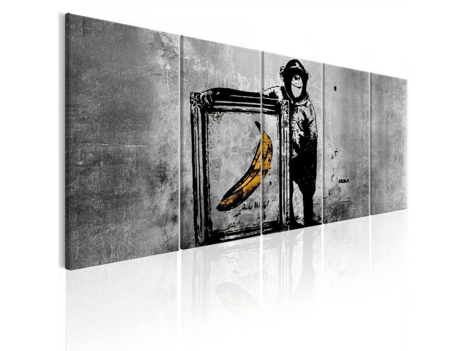 Tableau - Banksy: Monkey with Frame