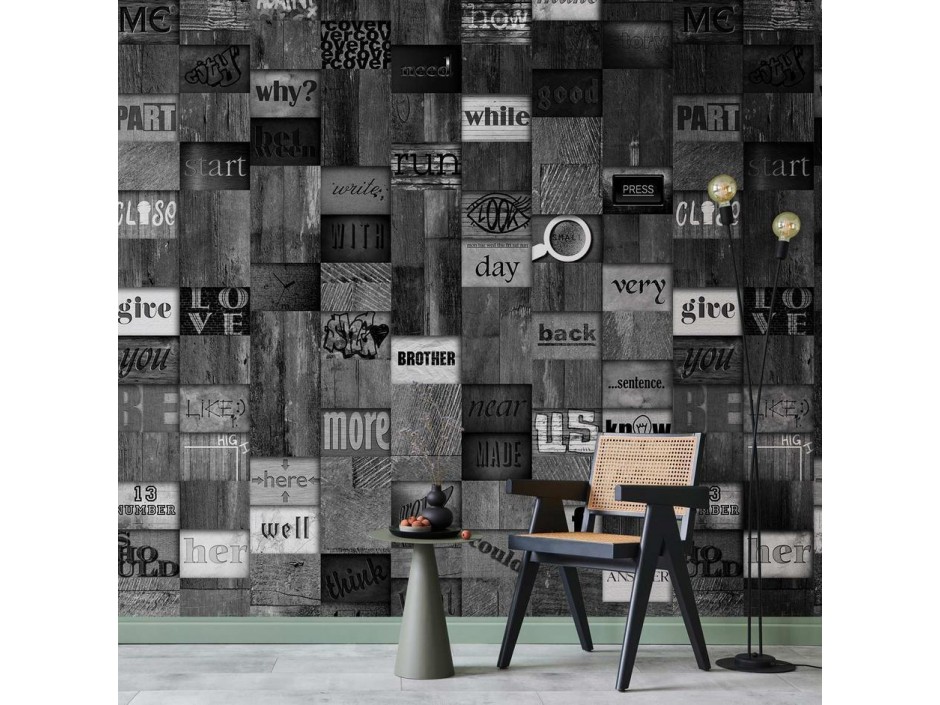 Tapisserie murale - Mosaic of Words