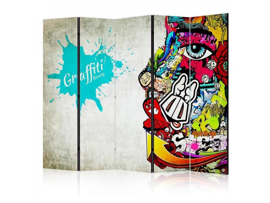 Paravent - Graffiti beauty II