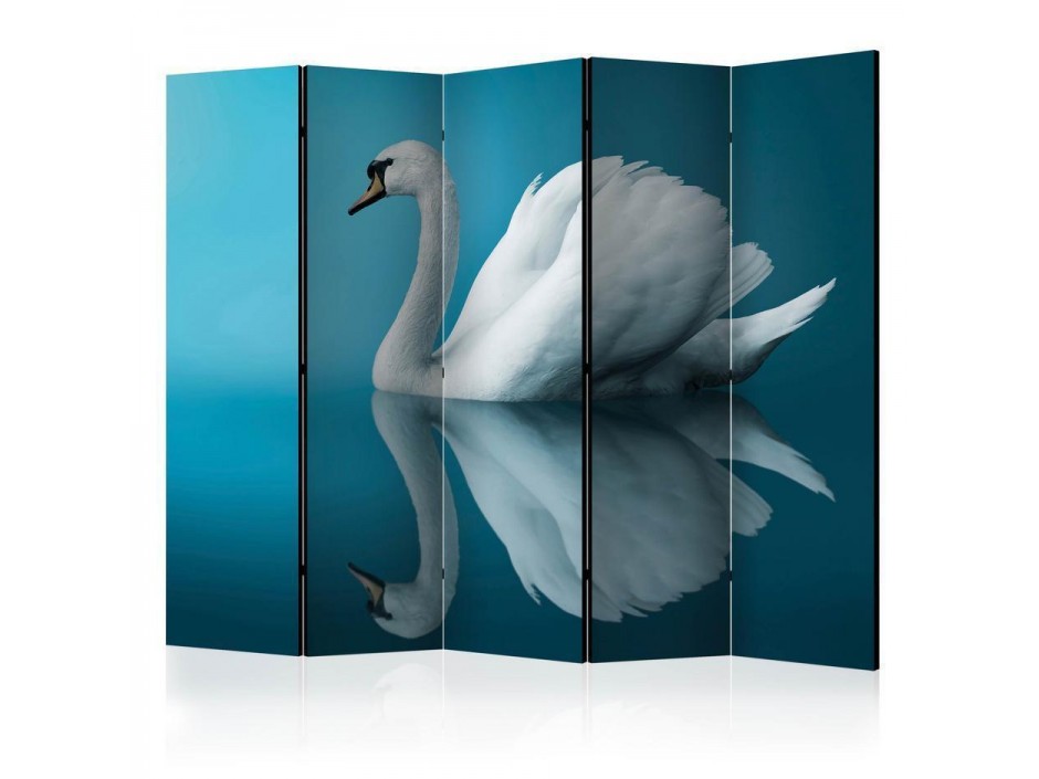 Paravent - swan - reflection II