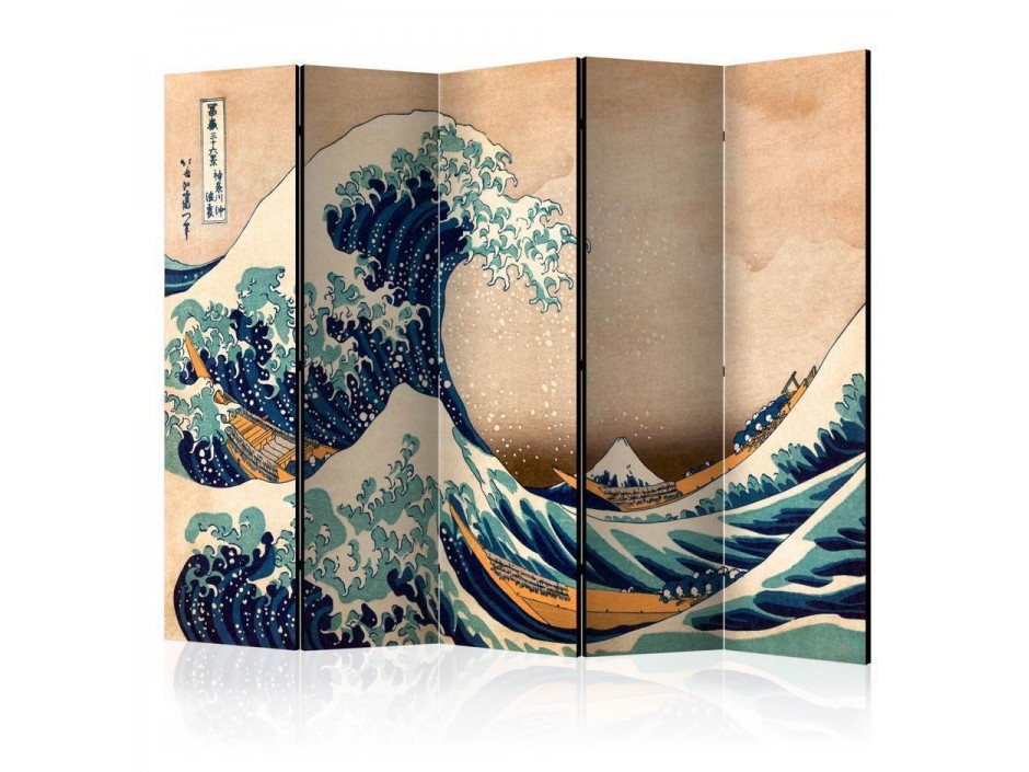 Paravent - Hokusai: The Great Wave off Kanagawa (Reproduction) II