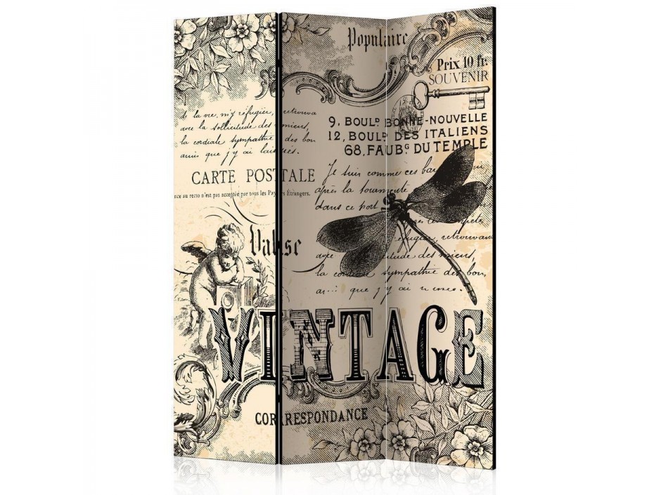 Paravent - Vintage Correspondence