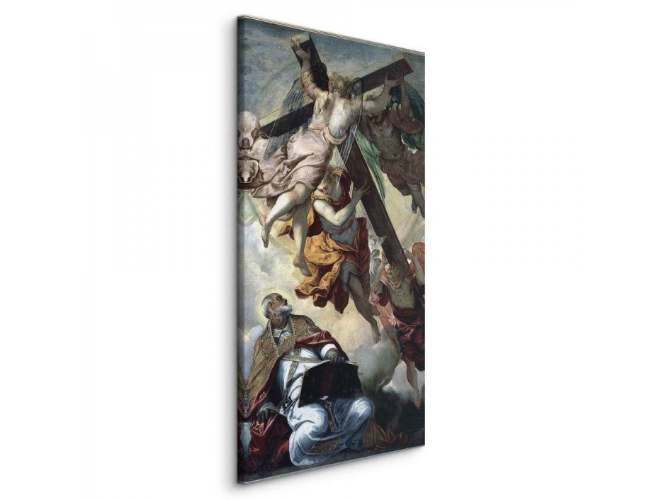 Tableau - Apparition of the Cross to St Peter (Tintoretto )