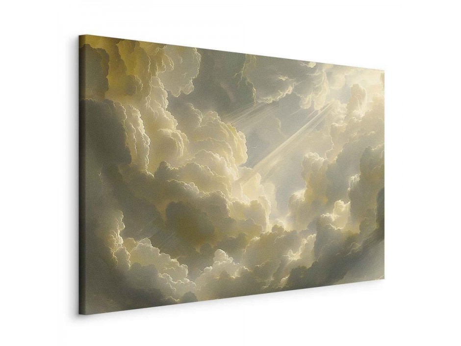 Tableau - Enchanting Play of Colors Against a Backdrop of Clouds