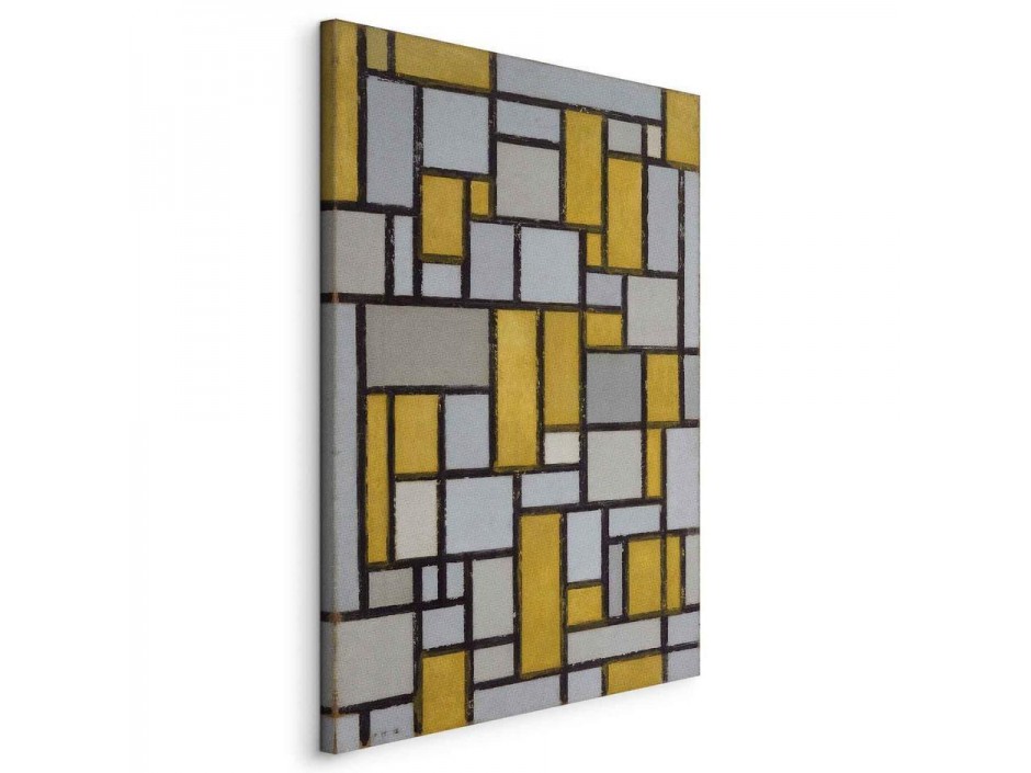 Tableau - Composition with grid 1 (Piet Mondrian)