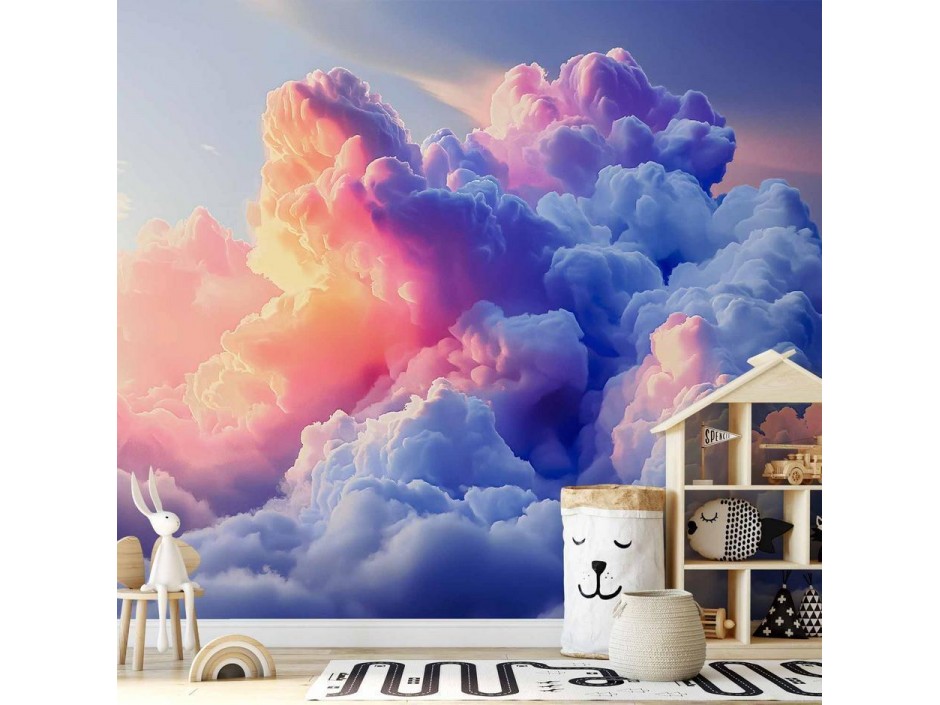 Papier peint - Clouds Like Painted: Artistic Brushes of Dawn Painting the Sky