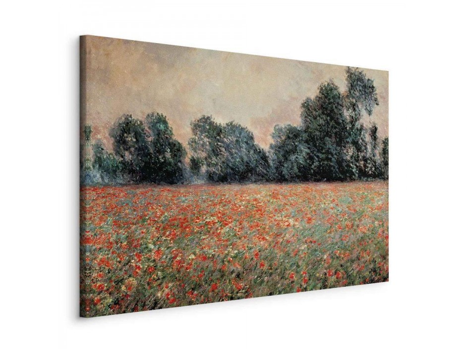 Tableau - Field with wild Poppies (Claude Monet)