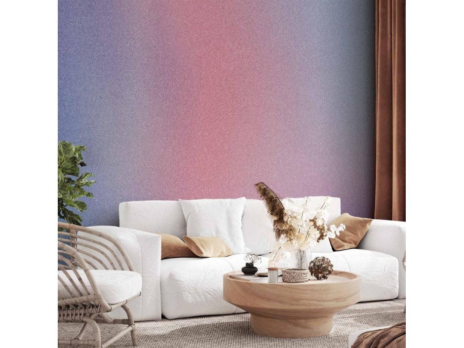 Papier peint - Rainbow Gradient - Delicate Multicolored Gradient Resembling Mist