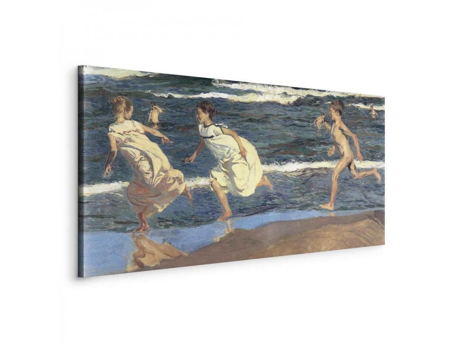 Tableau - Running along the Beach (Joaquín Sorolla y Bastida)