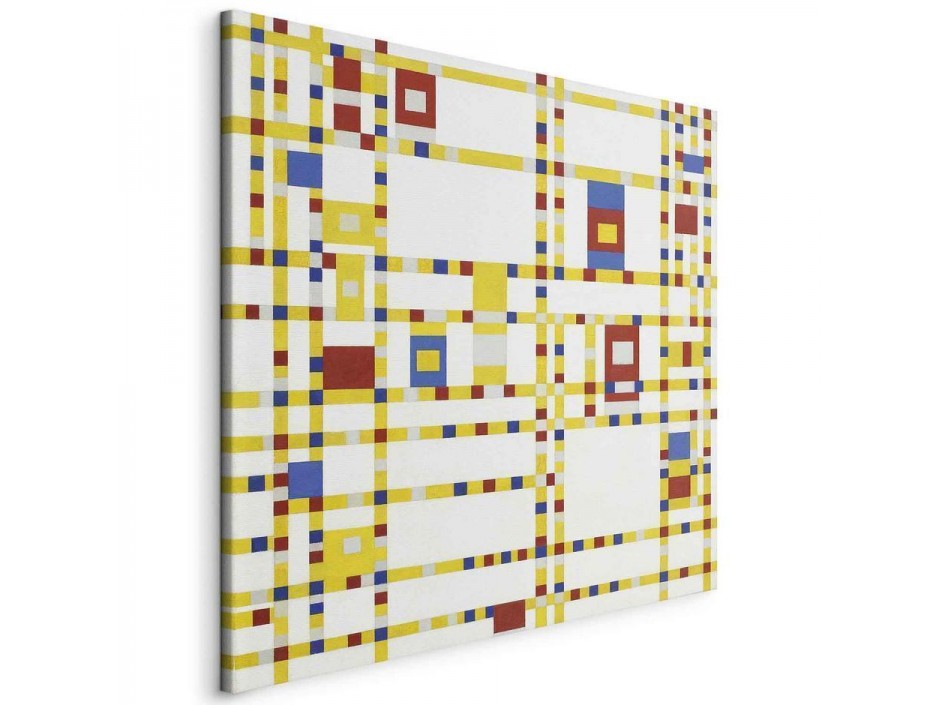 Tableau - Broadway Boogie Woogie (Piet Mondrian)