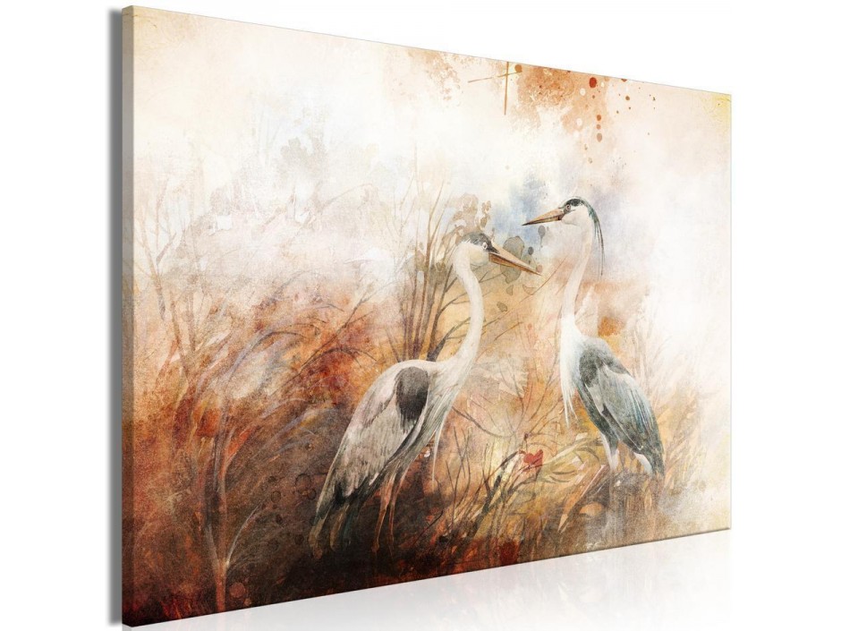 Tableau - Herons on the Hunt (1 Part) Wide