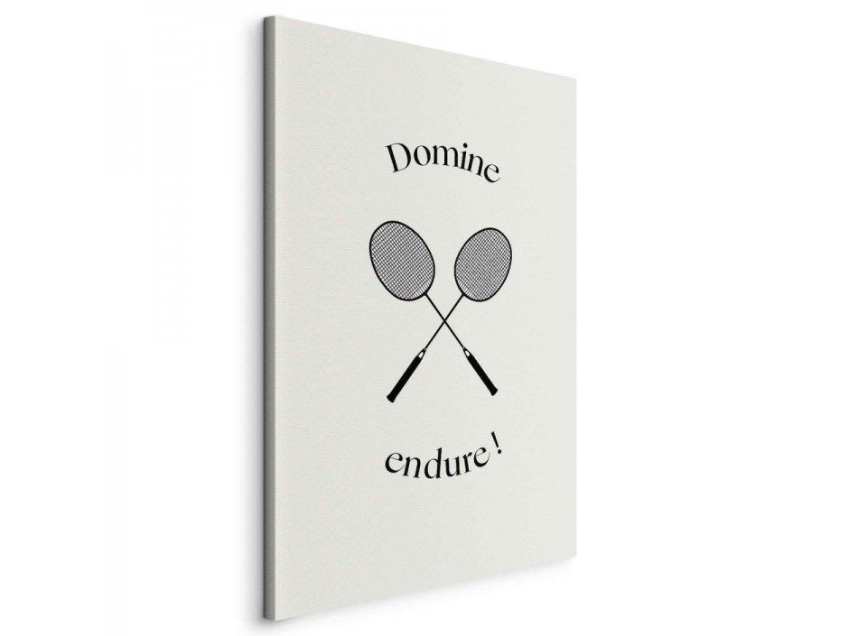 Tableau - Black Badminton Rackets