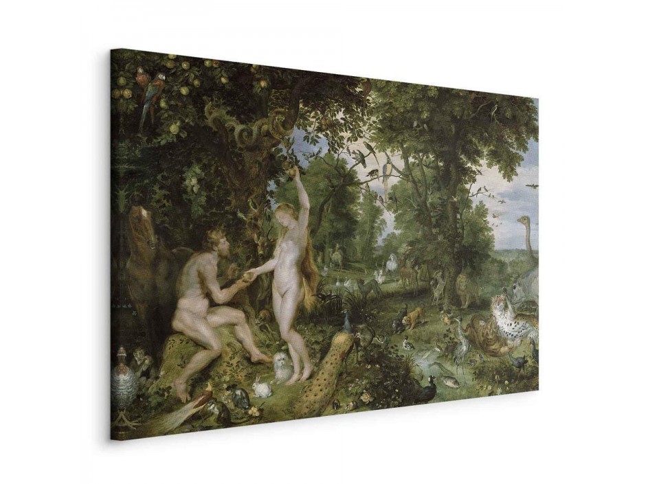 Tableau - The Garden of Eden with the Fall of Man (Peter Paul Rubens)