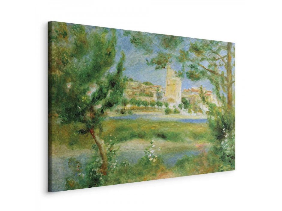 Tableau - Villeneuveles-Avignon (Pierre-Auguste Renoir)