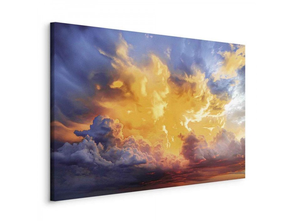 Tableau - Beautiful Sunset - Clouds in Warm Shades