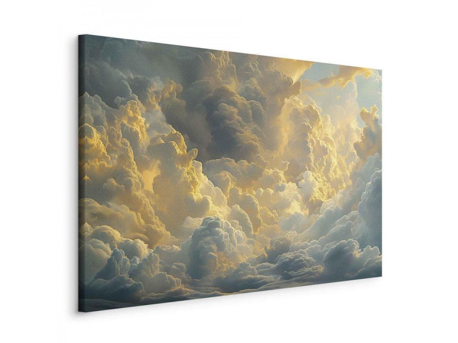 Tableau - Last Breath of the Day: Clouds Illuminated by Evening Glow