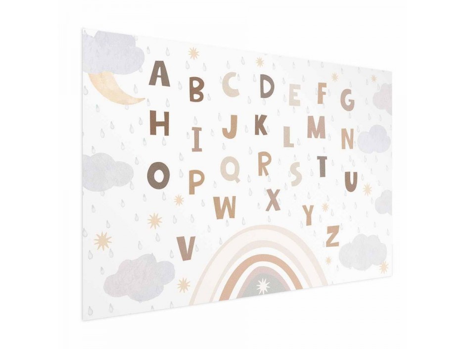 Poster - Letters in Muted Colors