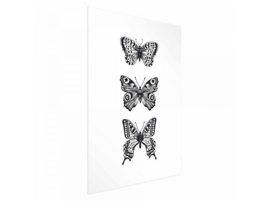 Poster - Three Butterflies