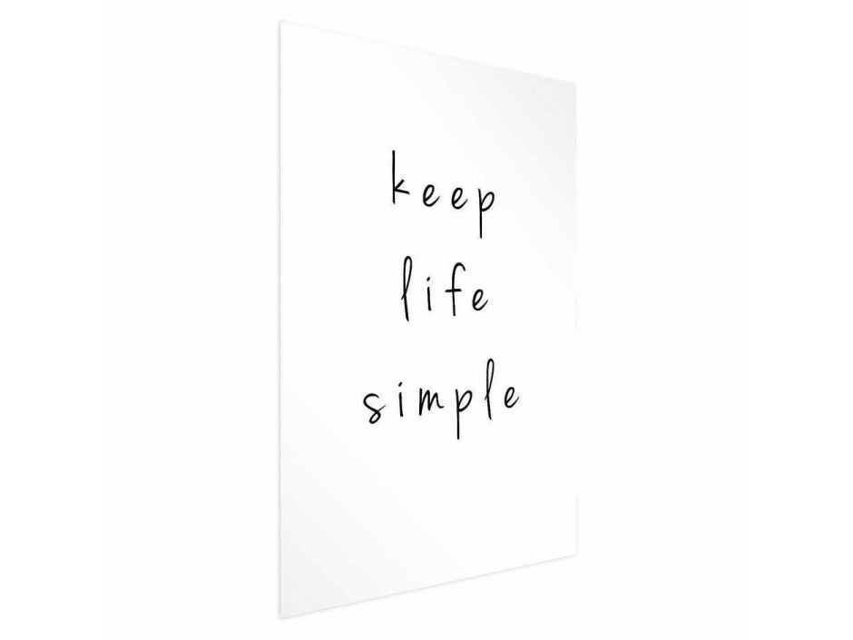 Poster - Keep Life Simple