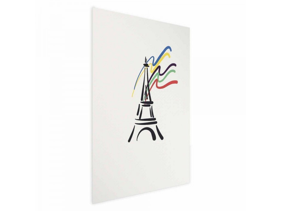 Poster - Eiffel Tower and Colors