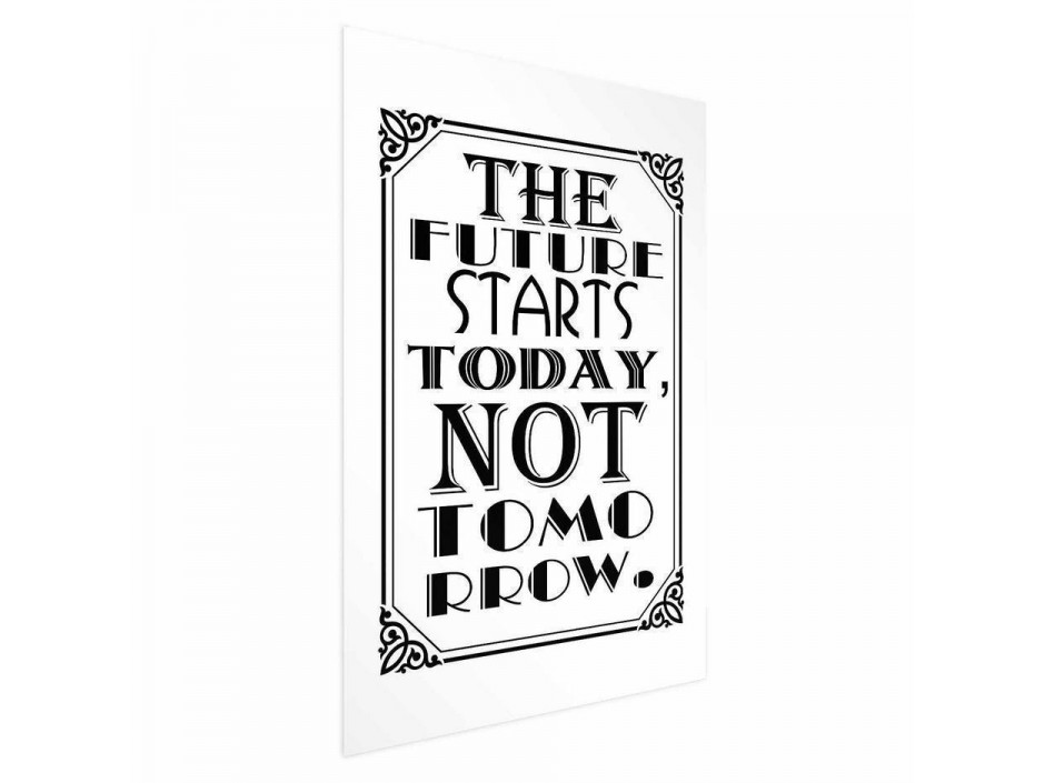 Poster - The Future Starts Today, Not Tomorrow