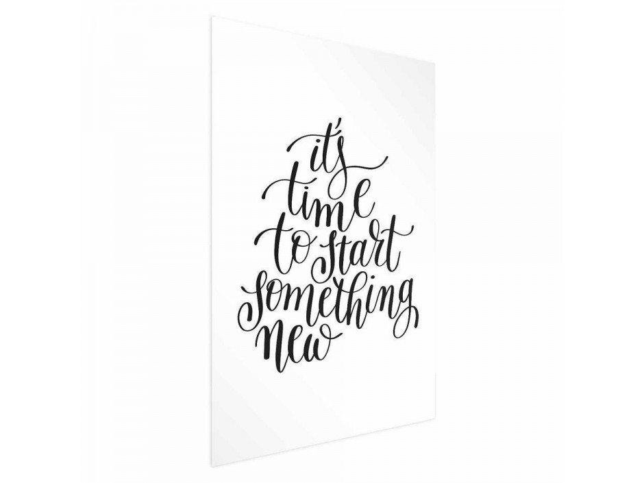 Poster - Its Time to Start Something New