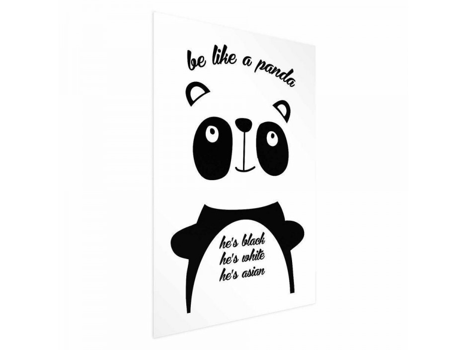 Poster - Be Like a Panda