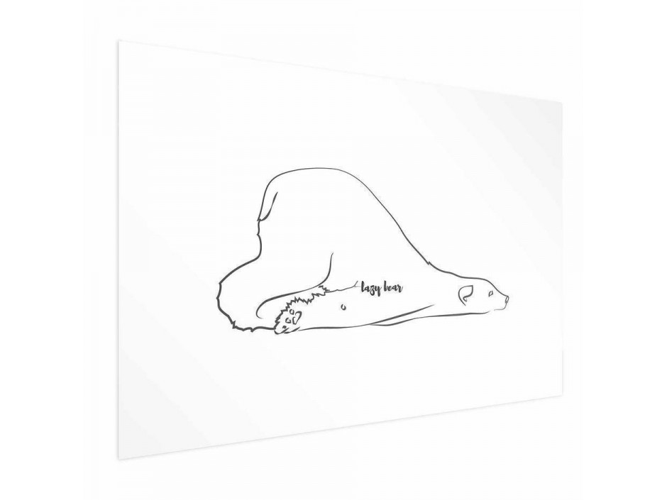 Poster - Lazy Bear