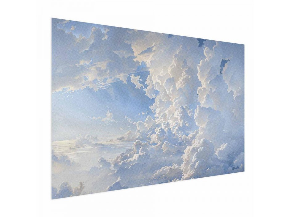 Poster - The Sun Revealing Cloud Secrets: Spectacular Sky Images