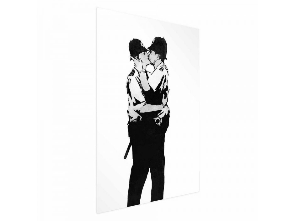 Poster - Kissing Coppers