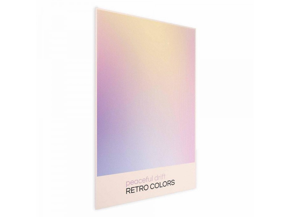 Poster - Peaceful Drift - Delicate Pastel Shades Creating a Harmonious Whole