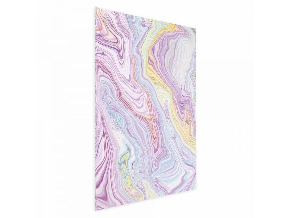 Poster - Colorful Dream - abstract shapes in pastel shades