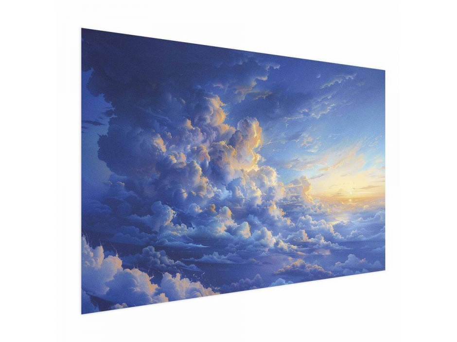 Poster - When the Sky Becomes Canvas: A Masterpiece of Nature in the Clouds