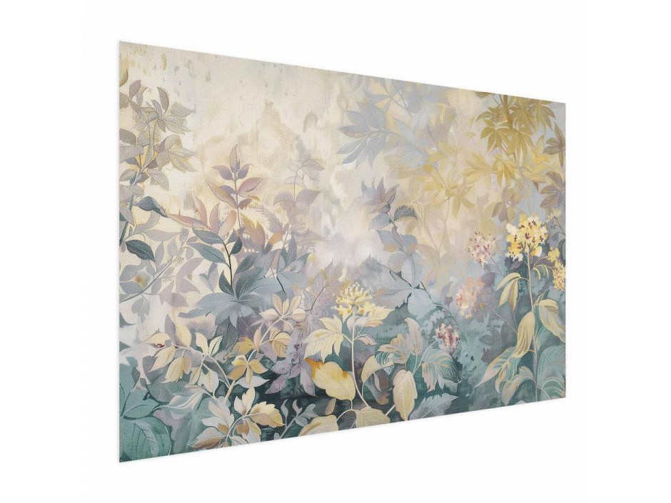 Poster - Tapestry Pattern in Colorful Flowers